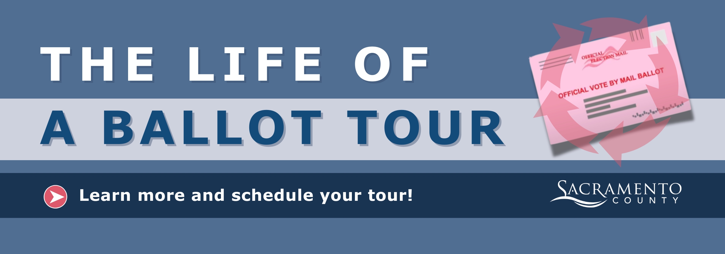 Interested in elections? Schedule a tour to learn about election safeguards.